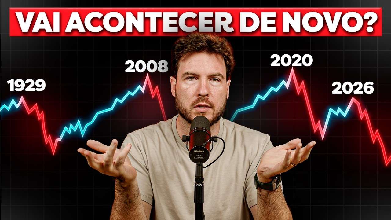 ANALISEI TODAS AS CRISES DOS ÚLTIMOS 400 ANOS, E ISSO SEMPRE ACONTECE...