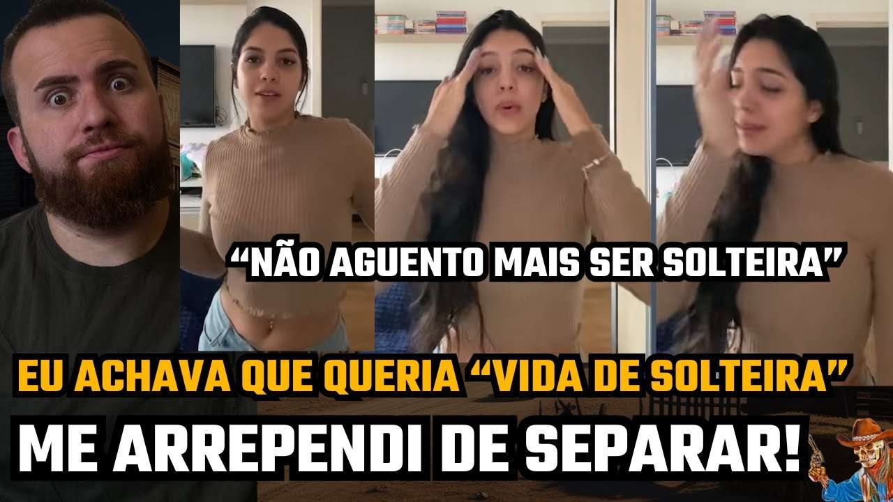 ME SEPAREI QUERENDO A "VIDA DE SOLTEIRA", E AGORA ME ARREPENDO!