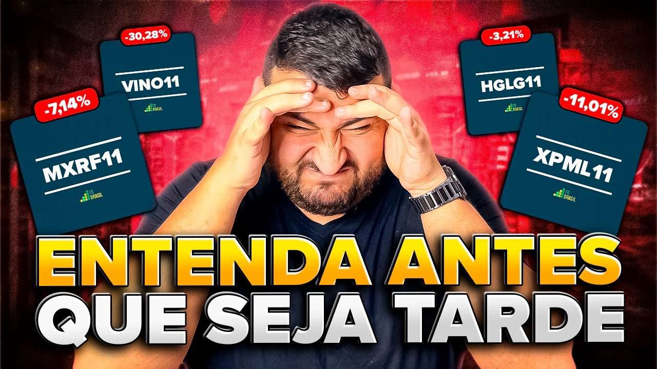 Seus FUNDOS IMOBILIÁRIOS (Fiis) estão CAINDO? ASSISTA!