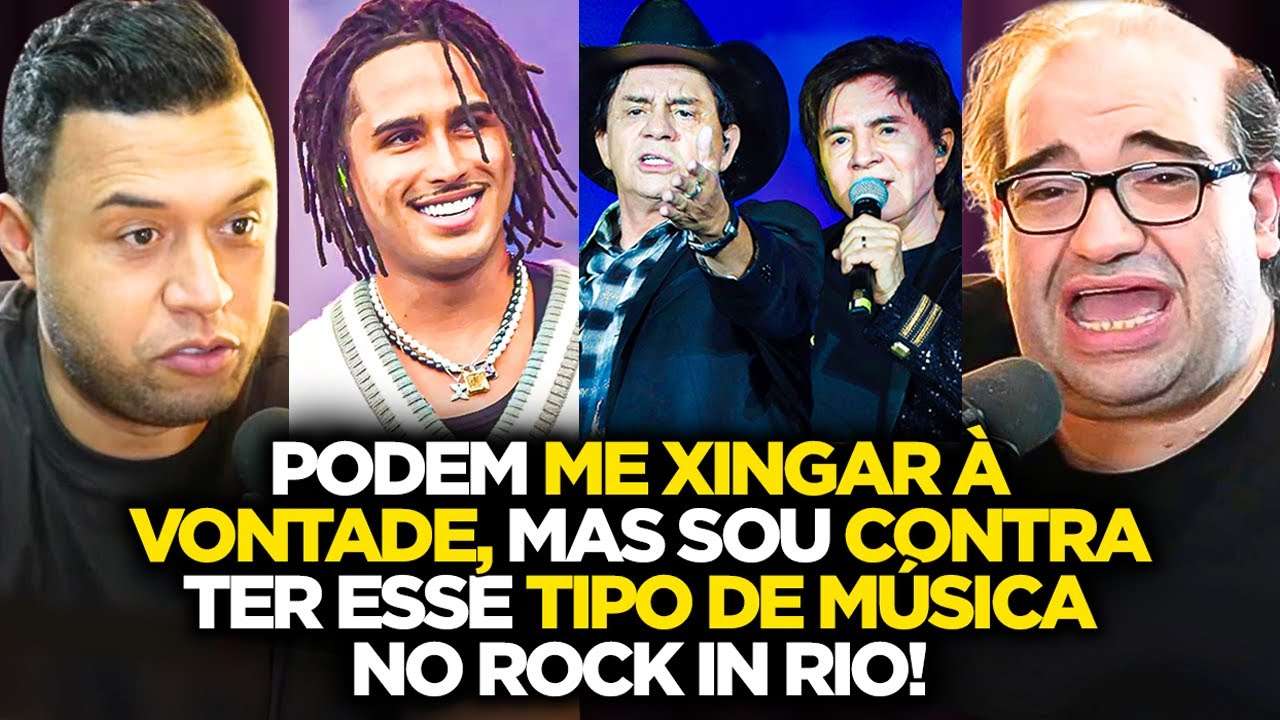 SACANI DÁ OPINIÃO POLÊMICA SOBRE TRAP E SAMBA NO ROCK IN RIO!