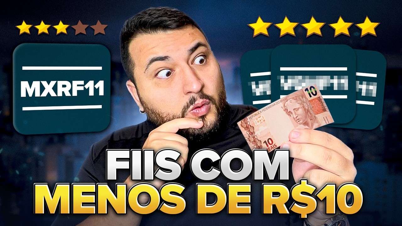 5 FIIs de R$10 que EU TERIA pra APOSENTAR em 2026