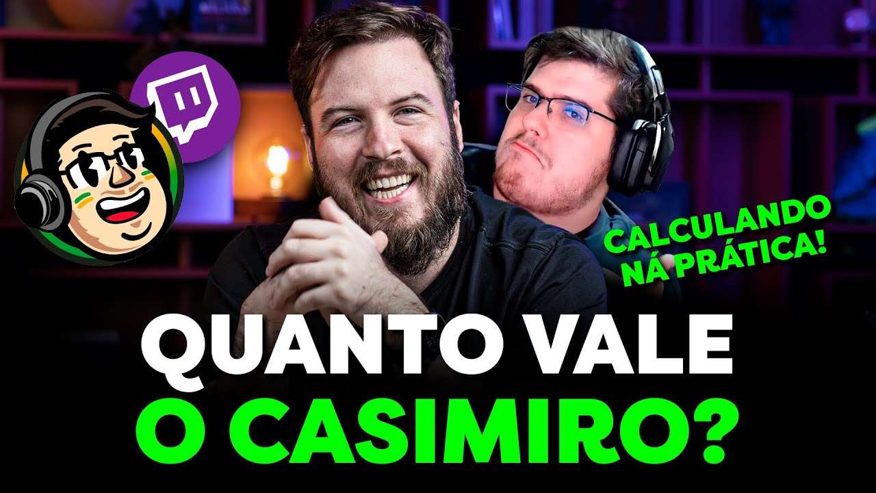 Quantos MILHÕES vale o CASIMIRO? | Calculando NA PRÁTICA!