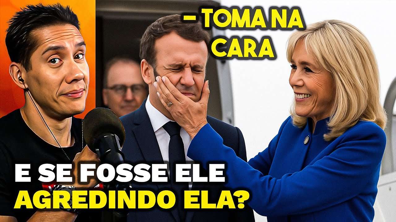 Presidente Macron é AGREDIDO Pela Esposa: Ciúmes da Janja?