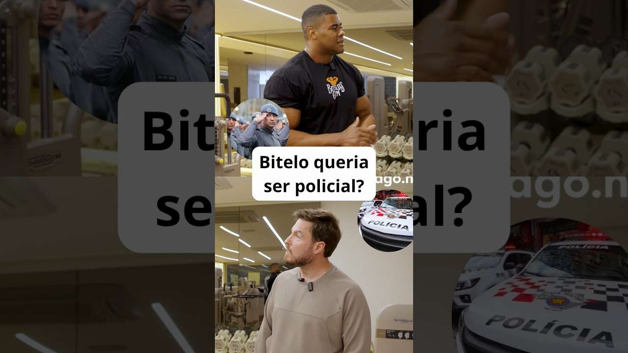 Bitelo queria ser policial?