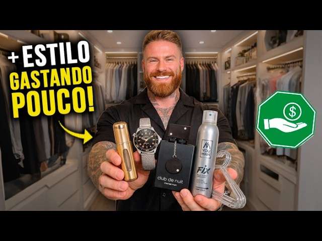 5 PRODUTOS BARATOS, que eu Comprei e MELHORARAM MEU ESTILO (Ser ESTILOSO, GASTANDO POUCO)