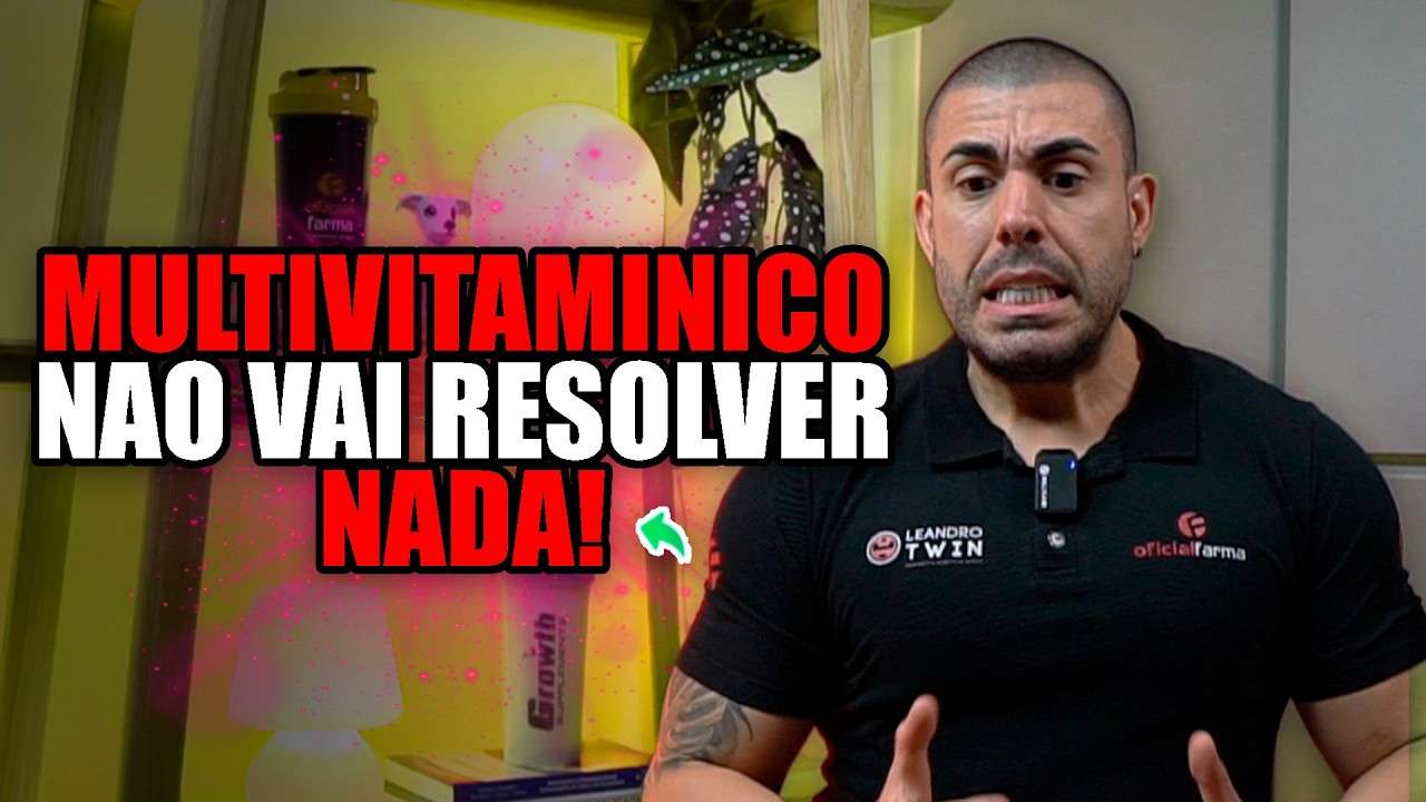 Essas DEFICIENCIAS o multivitaminico nunca vai resolver