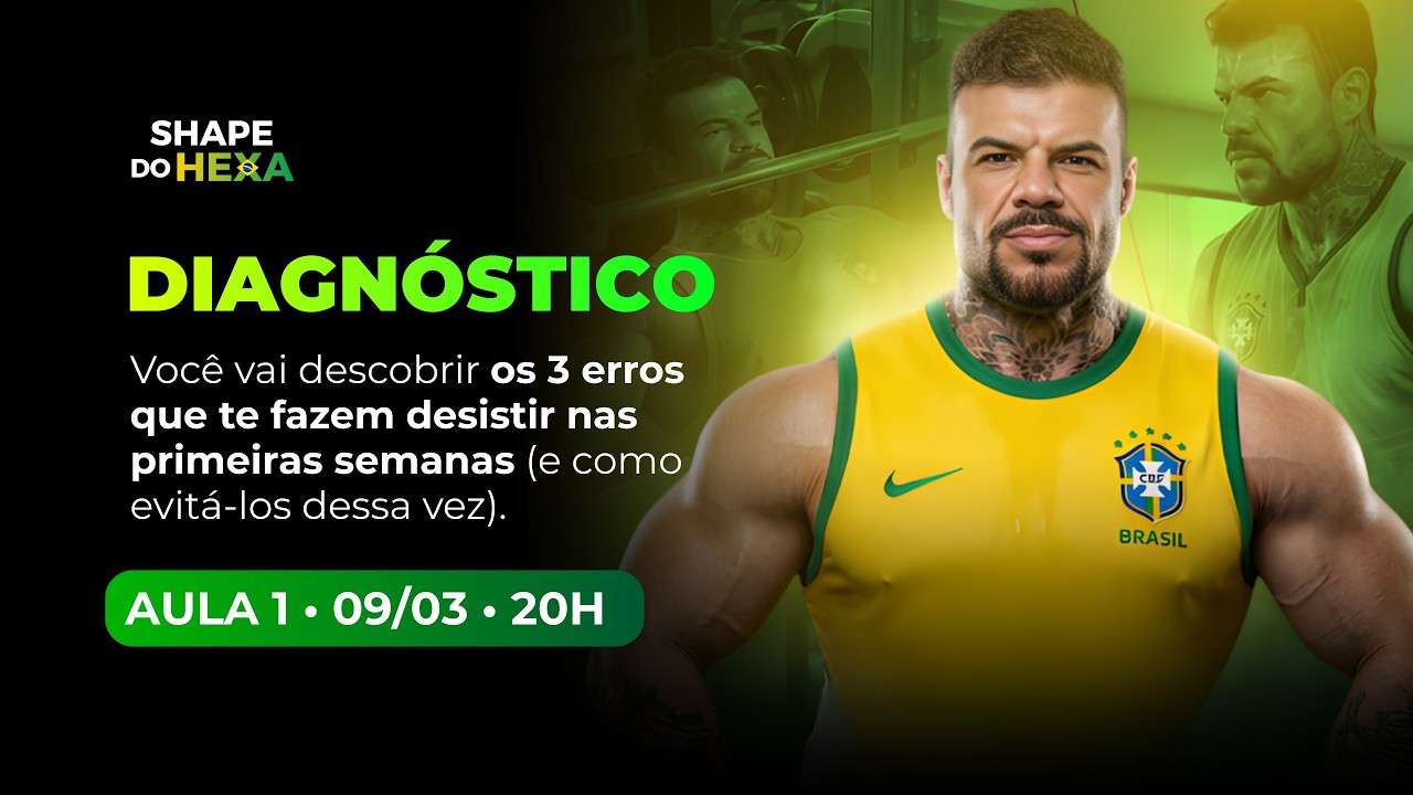 DIAGNÓSTICO | Os 3 erros que te fazem desistir nas primeiras semanas!