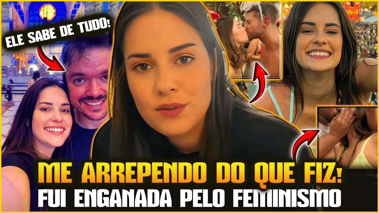 NAMORADA DO GAULÊS DESABAFA SOBRE SEU PASSADO: FUI ENGANADA PELO FEMINISMO!