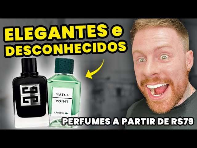 7 Perfumes Importados MUITO ELEGANTES e POUCO CONHECIDOS (a partir de R$79) |Perfumes Masculinos