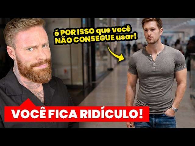 CAMISETA HENLEY: é POR ISSO que você fica RIDÍCULO usando! Como Usar da Maneira Correta?