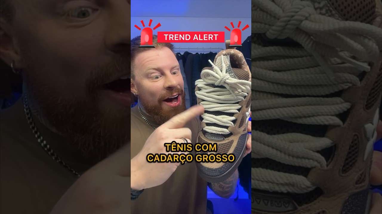 CADARÇO GROSSO, usariam a Tendência que volta pro Visual Masculino? 🔥