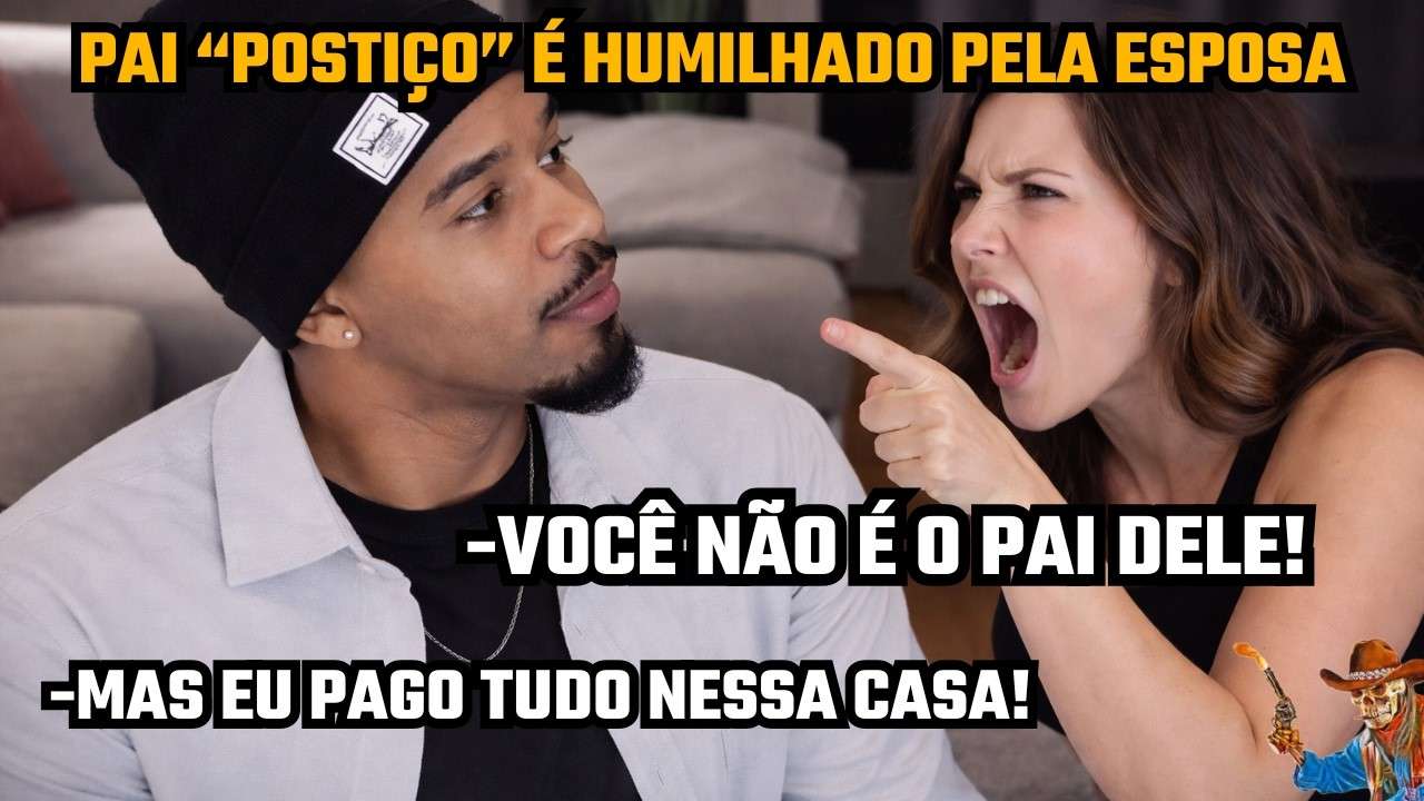 PAI "POSTIÇO" É HUMILHADO PELA ESPOSA "ELE NÃO É SEU FILHO" E SE REVOLTA: "EU PAGO TUDO AQUI"