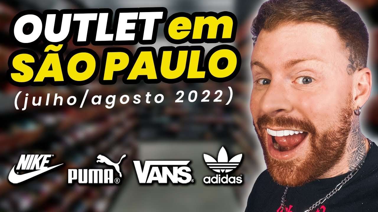 SHOPPING DAY no OUTLET SÓ MARCAS 2022: Tá valendo comprar ROUPA e SNEAKERS por lá? Moda Masculina