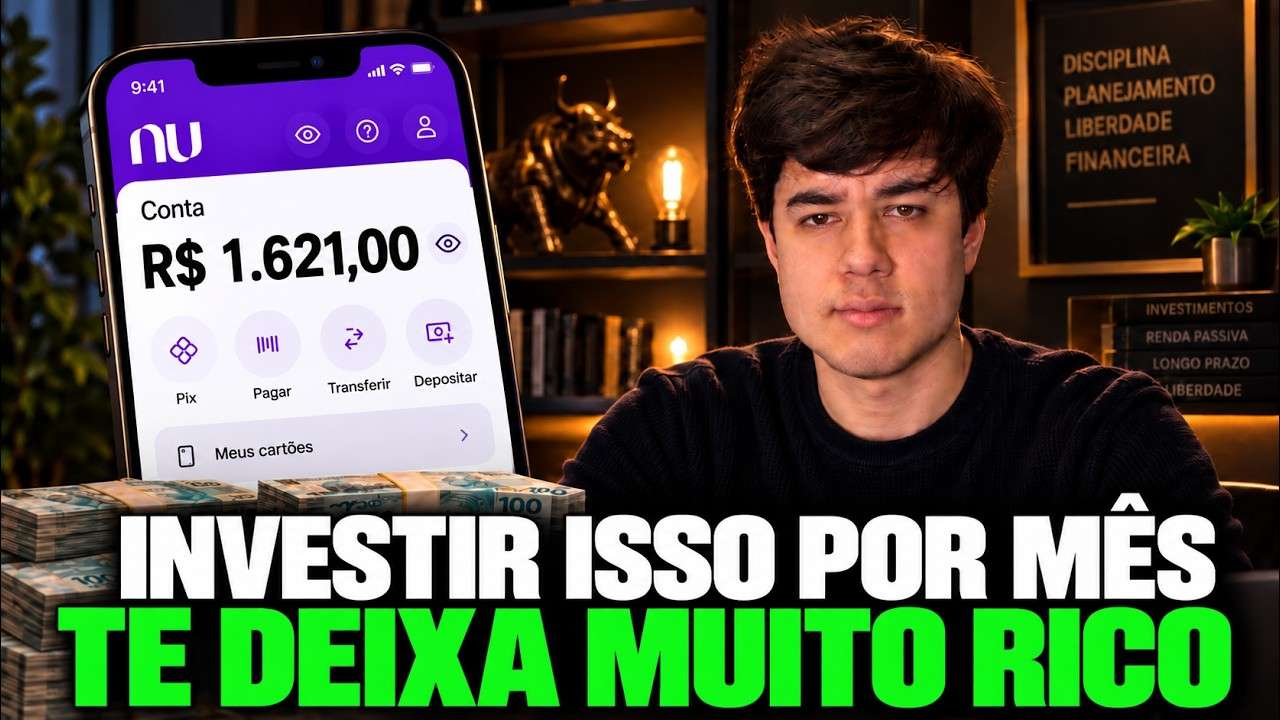 A MÁGICA DE INVESTIR 1621 reais POR MÊS! (teste na prática)