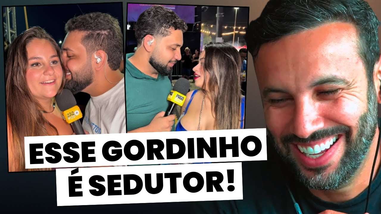 Esse GORDINHO dá AULAS de SEDUÇÃO - React Nerd Sedutor