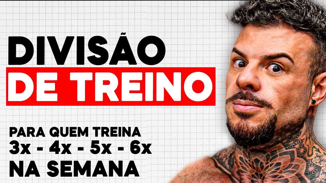 A Melhor DIVISÃO DE TREINO Para Ganhar Massa Muscular!