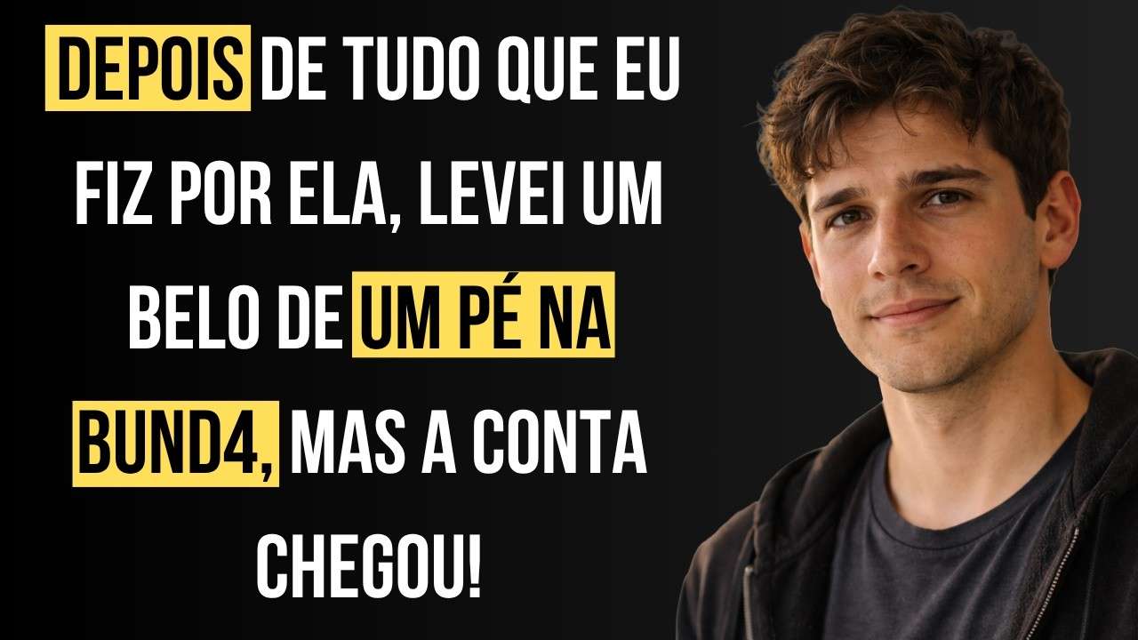 Depois de Quatro Anos Juntos, Ela Me Trocou Como Se Eu Não Fosse Nada, Mas a Conta Chegou…