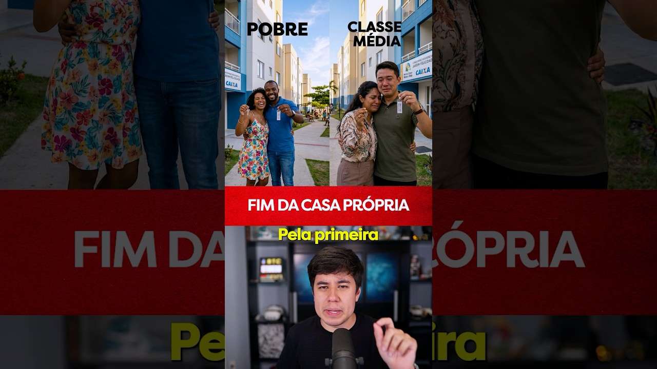 A CLASSE MÉDIA NÃO CONSEGUE MAIS COMPRAR CASA! #Shorts