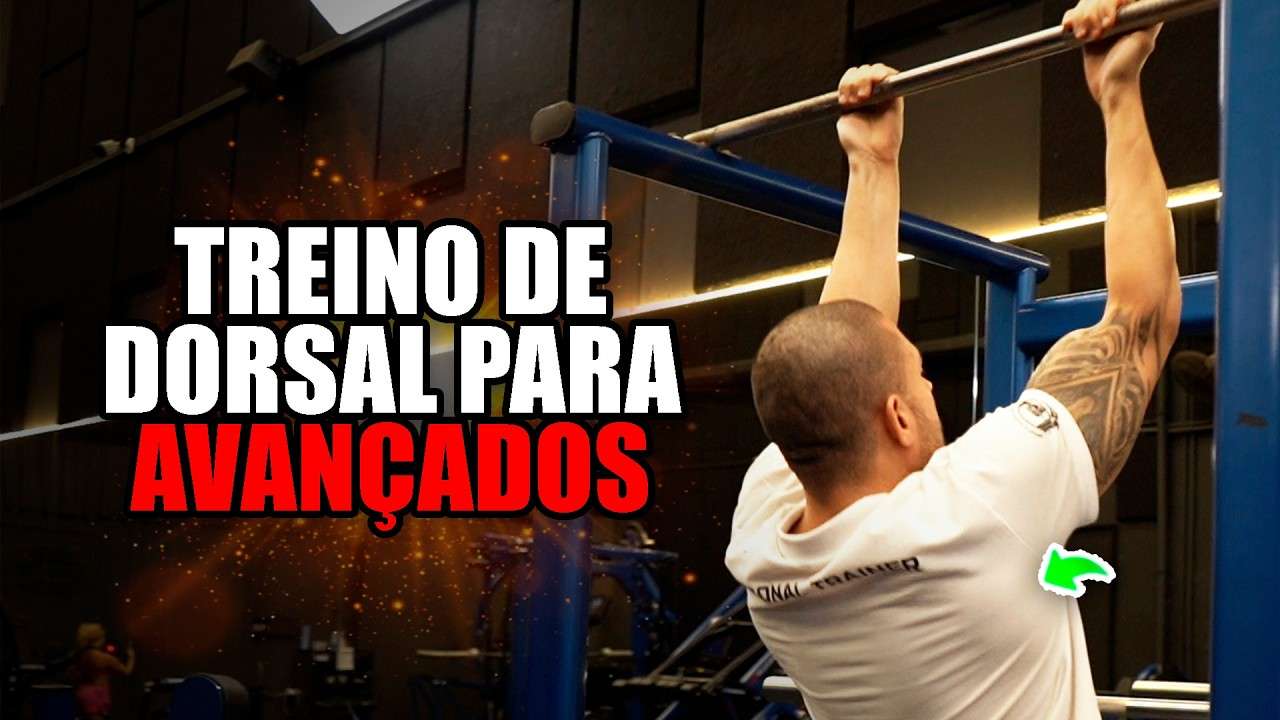 Treino de dorsal para avançados