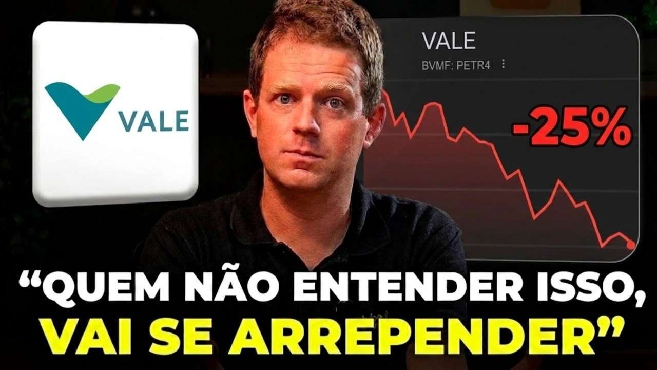 VALE ABAIXO DE R$ 60? NÃO PARA DE CAIR! (ARMADILHA OU OPORTUNIDADE)