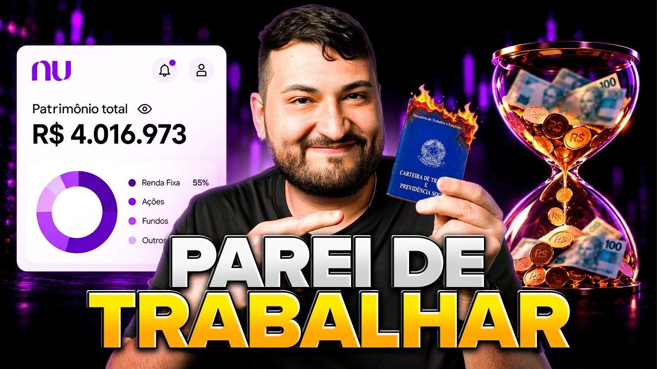 E se eu PARASSE de trabalhar hoje? Quanto tempo vivo com meus R$4 milhões