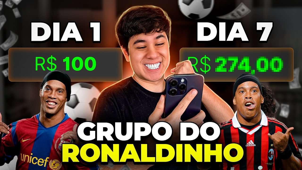 TESTEI O GRUPO VIP DO RONALDINHO GAUCHO DE APOSTAS ESPORTIVAS POR UMA SEMANA! LUCREI MUITO?