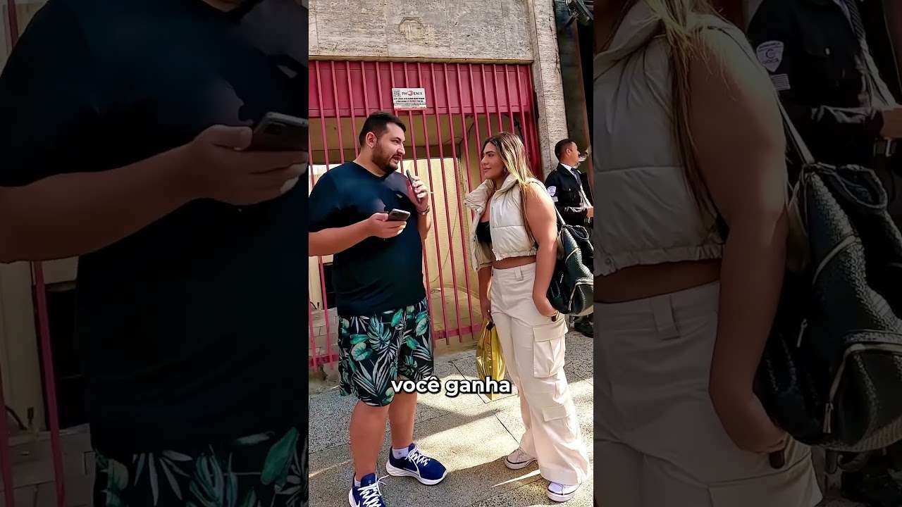 Chutei quanto ela ganha, mas errei feio! 💸 #trabalho #dinheiro #inss #profissao #entrevista