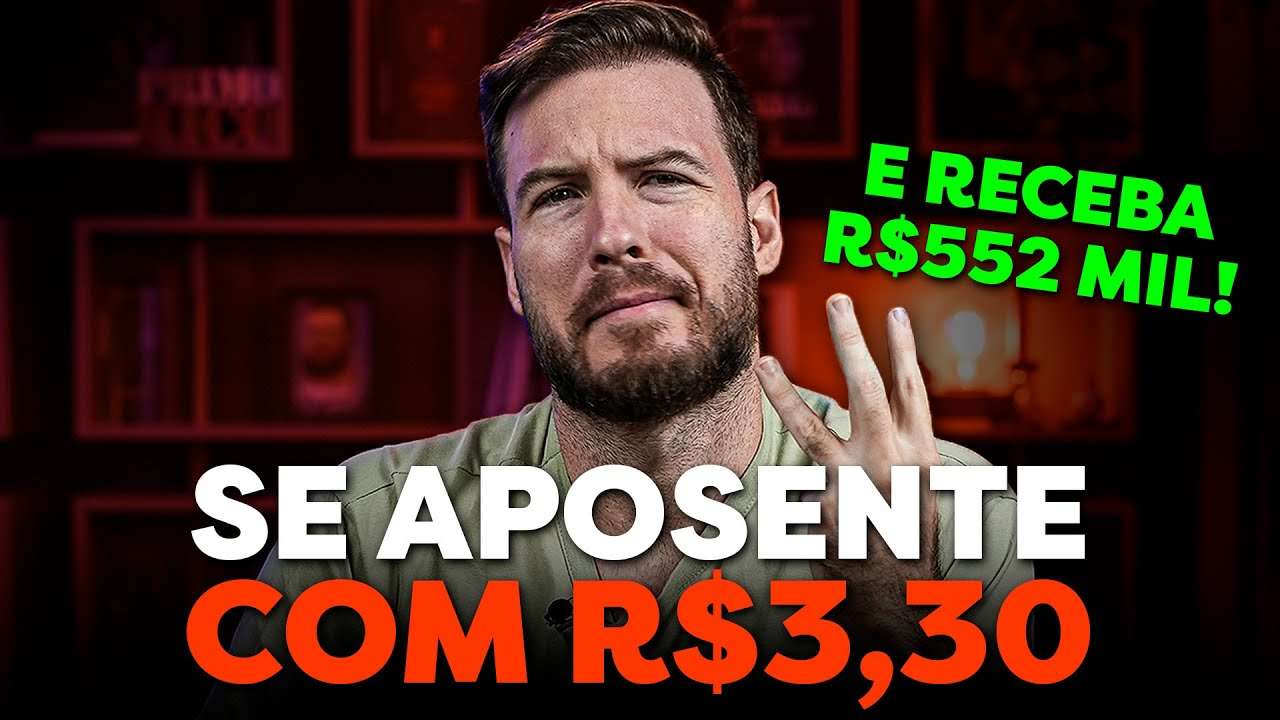 COMO SE APOSENTAR INVESTINDO R$ 3,30?