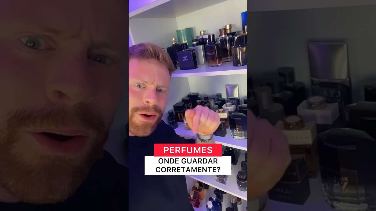 ONDE GUARDAR SEUS PERFUMES CORRETAMENTE? 👀 #perfumes