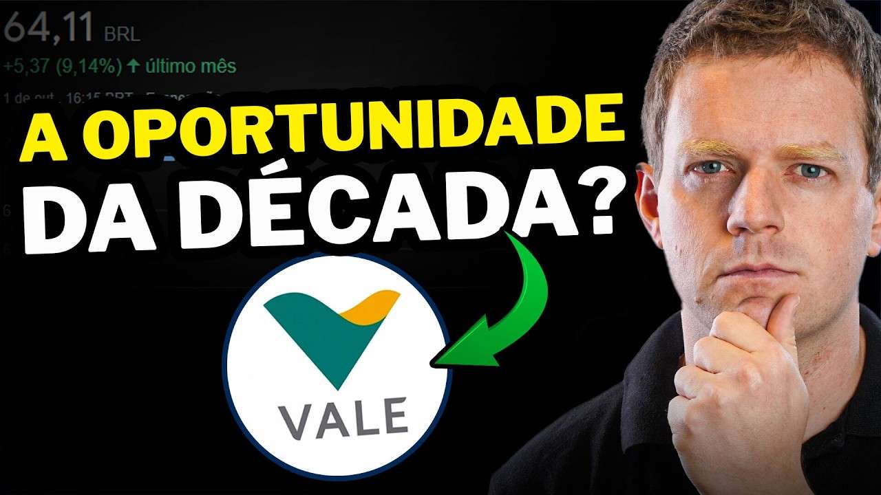 COMO VALE3 VAI TE DEIXAR RICO - VALE É A OPORTUNIDADE DO MOMENTO?