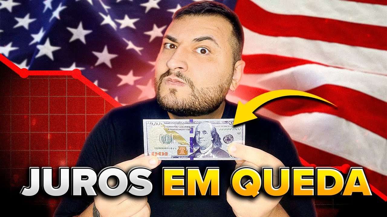 TAXA DE JUROS AMERICANA CAINDO! Onde investir agora?