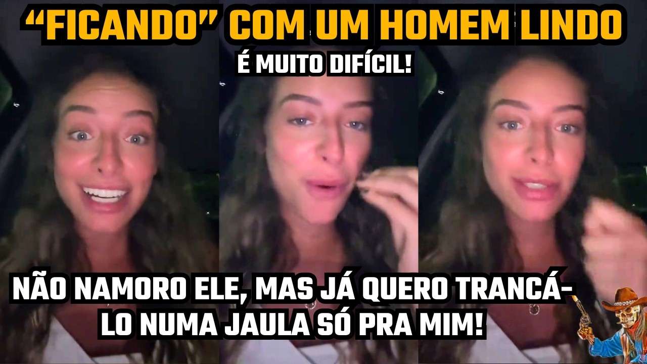 O CARA É TÃO LINDO, QUE QUERO PRENDE-LO NUMA JAULA SÓ PRA MIM!