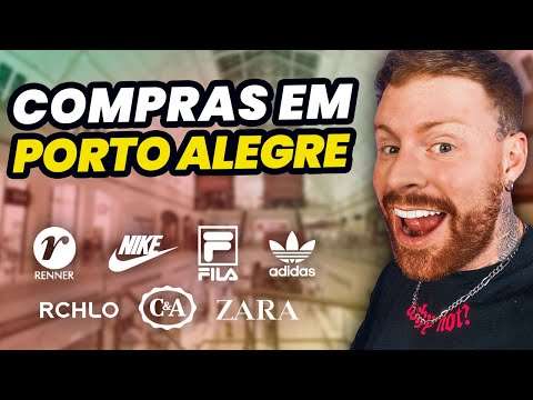 SHOPPING DAY em PORTO ALEGRE: Visitei um SHOPPING e uma OUTLET Incríveis, que VOCÊ PRECISA conhecer!