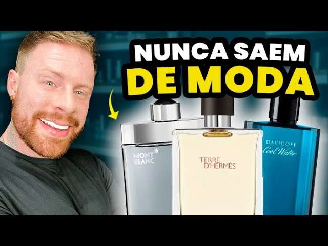 6 PERFUMES que ENVELHECERAM BEM, eles NUNCA SAEM DE MODA | Perfumes Masculinos