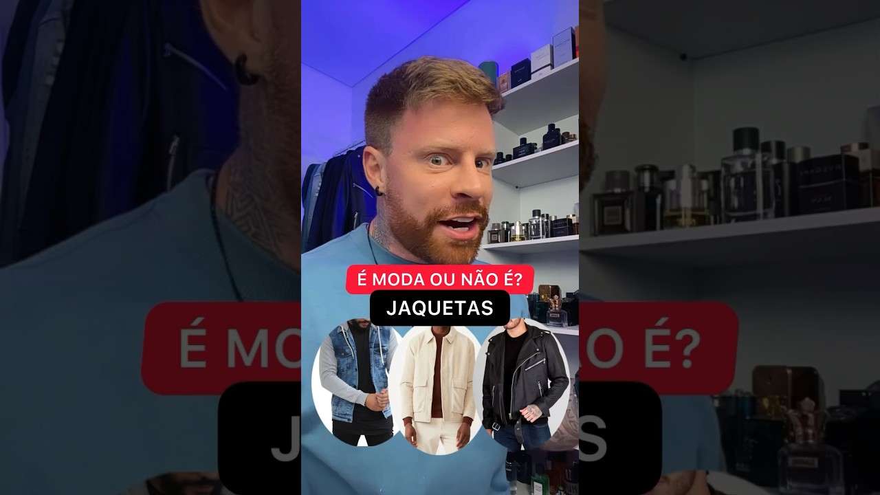 É MODA OU NÃO É? JAQUETAS MASCULINAS 🔥