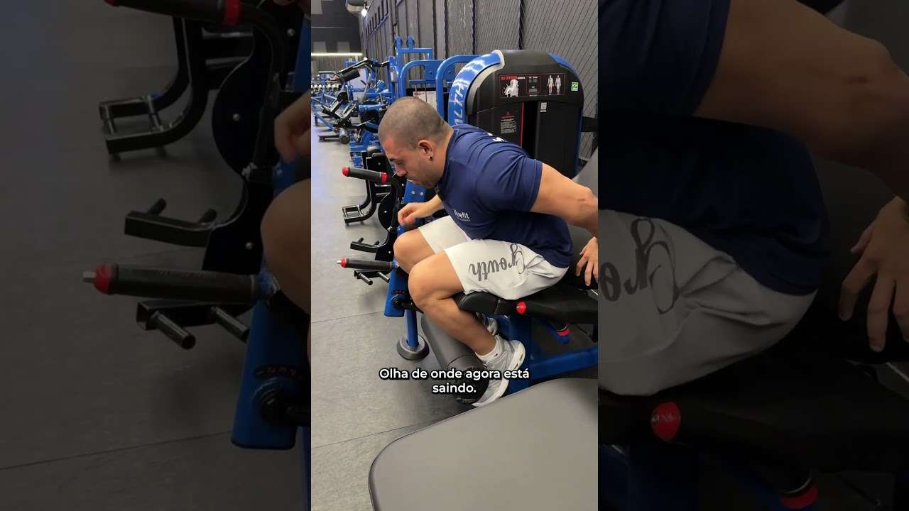 Cadeira Extensora - Erros comuns #shorts