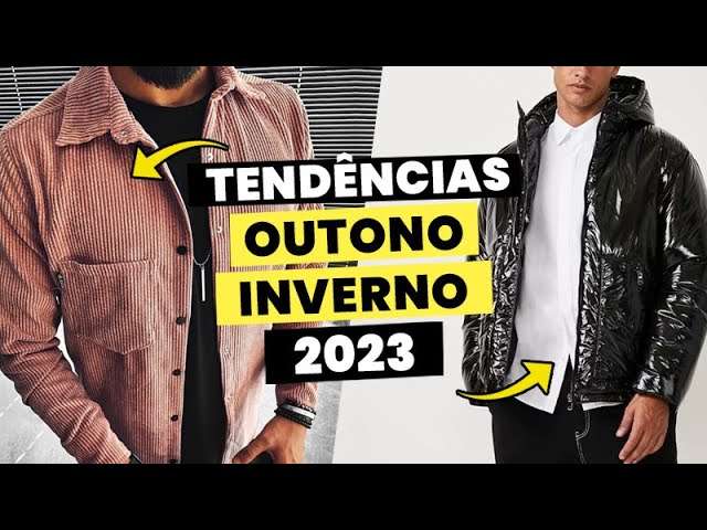 As TENDÊNCIAS MASCULINAS de OUTONO/INVERNO 2023  | MODA MASCULINA 2023
