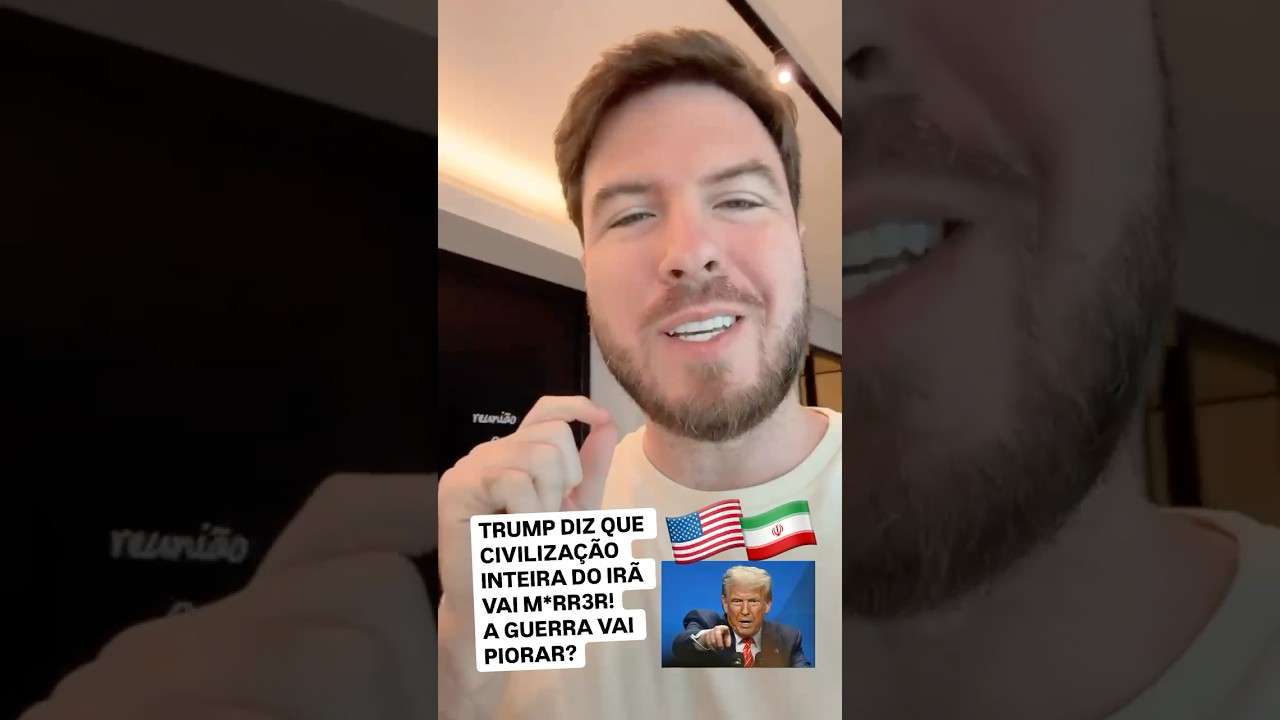 “VAI M0RR3R A CIVILIZAÇÃO INTEIRA 😱” TRUMP DEU ULTIMATO PRO IRÃ (A guerra vai piorar? Entenda)