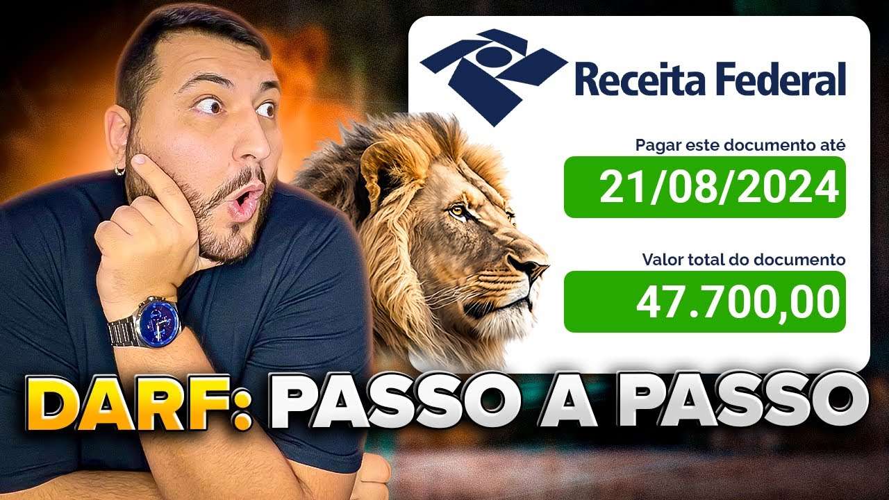 Lucrei R$47.700 na Bolsa de Valores e precisei PAGAR DARF! Como CALCULAR, EMITIR e PAGAR uma DARF!