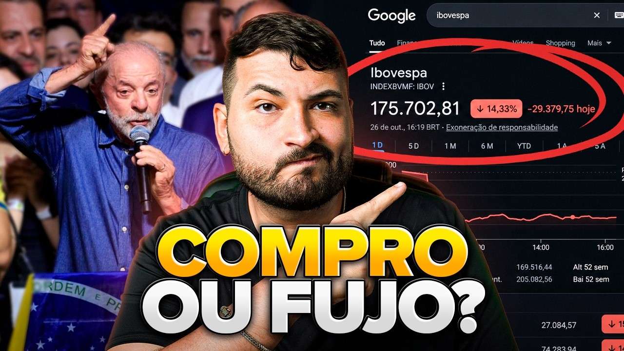 LULA REELEITO E BOLSA -15%: é hora de comprar ou de fugir?