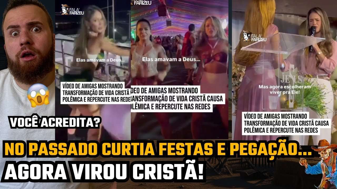 ANTES IAM PRA FESTAS E BALADAS, MAS AGORAS ESTÃO MUDADAS! DÁ PRA ACREDITAR NISSO OU NÃO?
