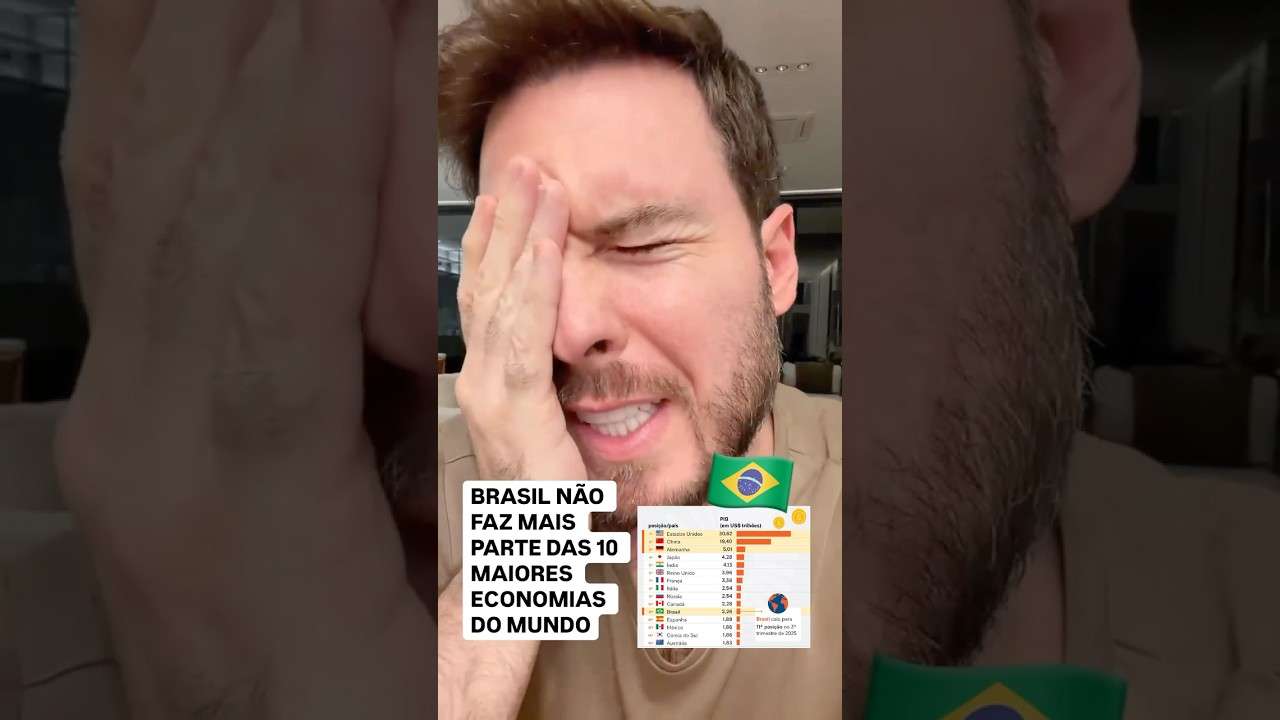 SAÍMOS DO TOP 10 😓 (Advinha qual setor carregou o Brasil nas costas?)