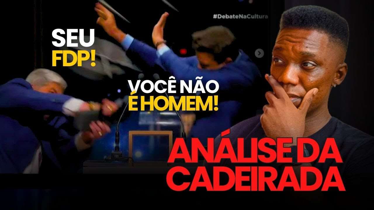 analisando a DATENA AGREDINDO MARÇAL EM DEBATE (justificaram ISSO?)