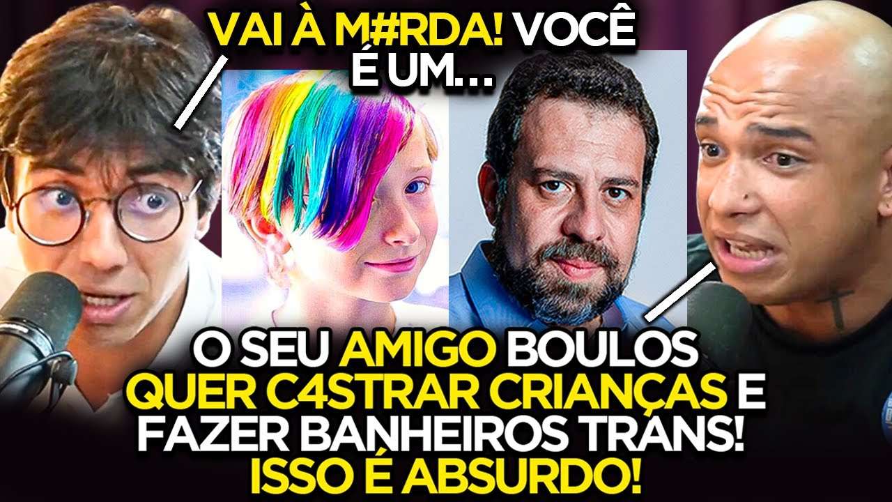 BOULOS Vai Fazer BANHEIROS TRANS em SP? MILITANTE DO BOULOS e do MARÇAL DISCUTEM SOBRE