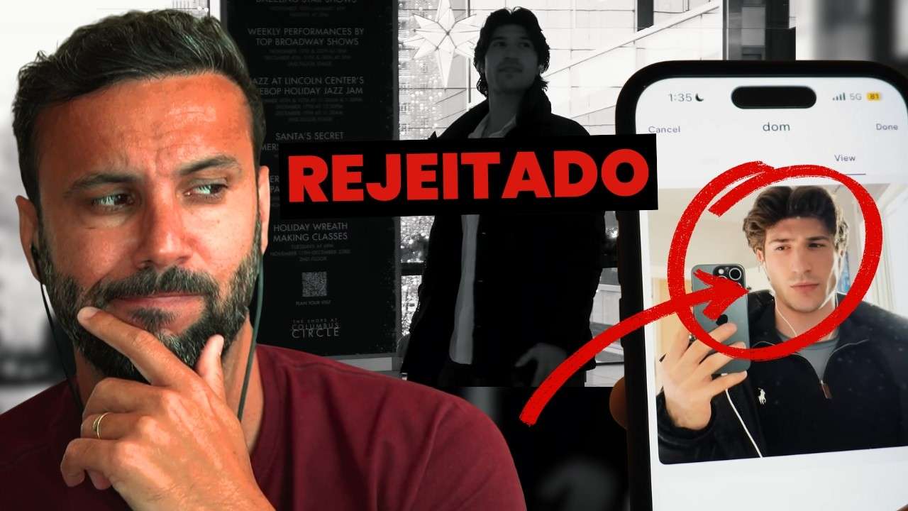Bonitão looksmaxing PRECISOU de aulas pra NÃO SER REJEITADO! React Nerd Sedutor