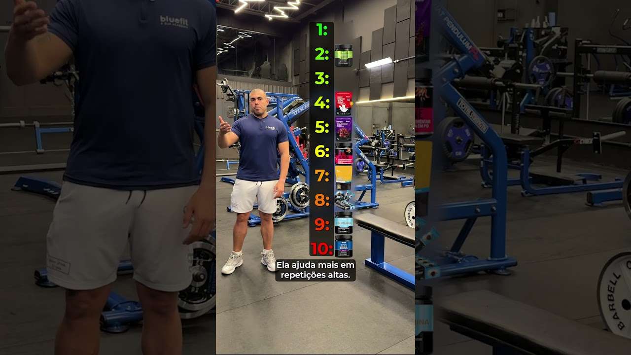 10 melhores suplementos pra massa magra #shorts