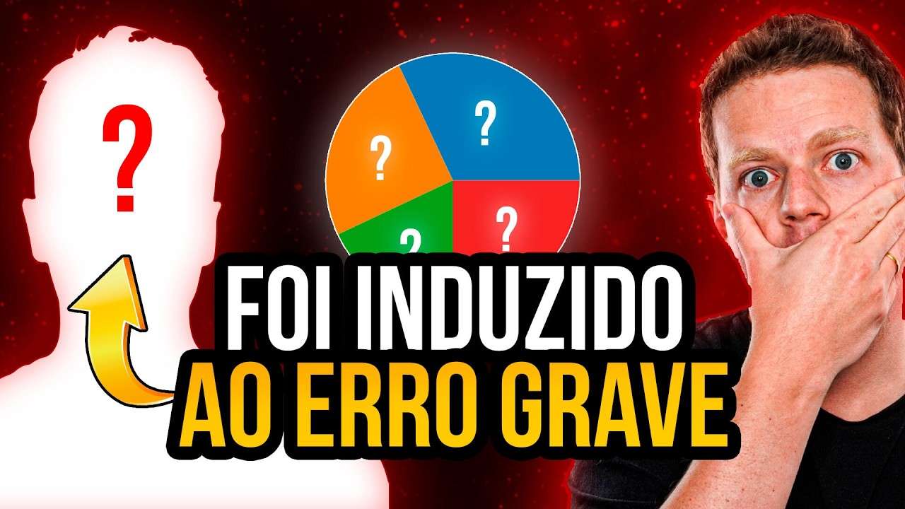 ANALISEI A CARTEIRA DE UM INSCRITO QUE FOI INDUZIDO AO ERRO E ESTÁ CORRENDO MUITO RISCO