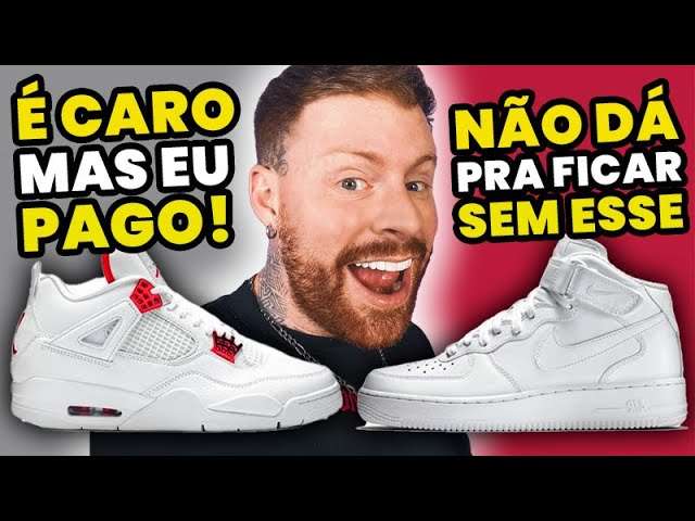 7 SNEAKERS que COMPRARIA novamente (sem NEM OLHAR o PREÇO) | Melhores Tênis Masculinos