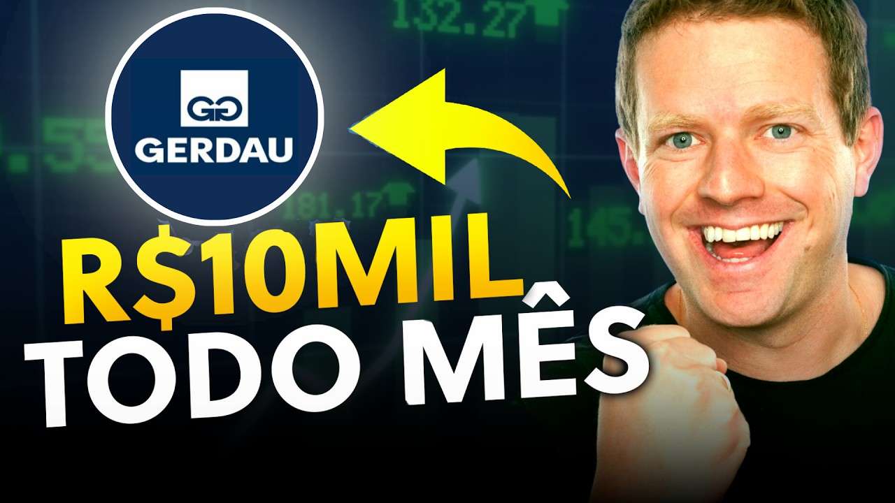 GOAU4: QUANTO INVESTIR PARA RECEBER R$10.000 NO MÊS?