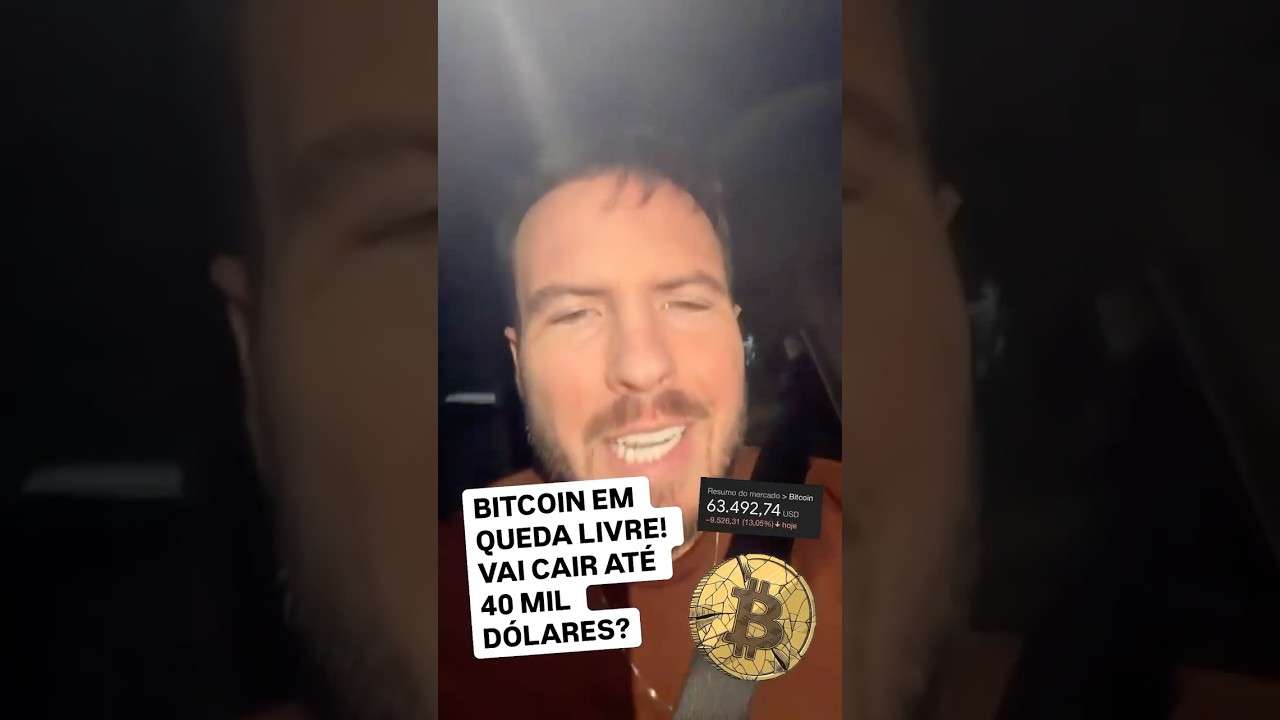 BITCOIN EM QUEDA LIVRE 😓 (entenda o que está fazendo o preço do bitcoin derreter)